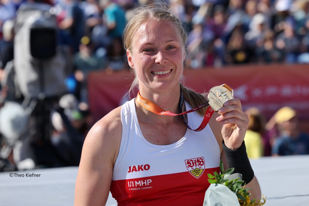 Unsere Trainerin Anjuli Knäsche wird zum 4. Mal Deutsche Meisterin